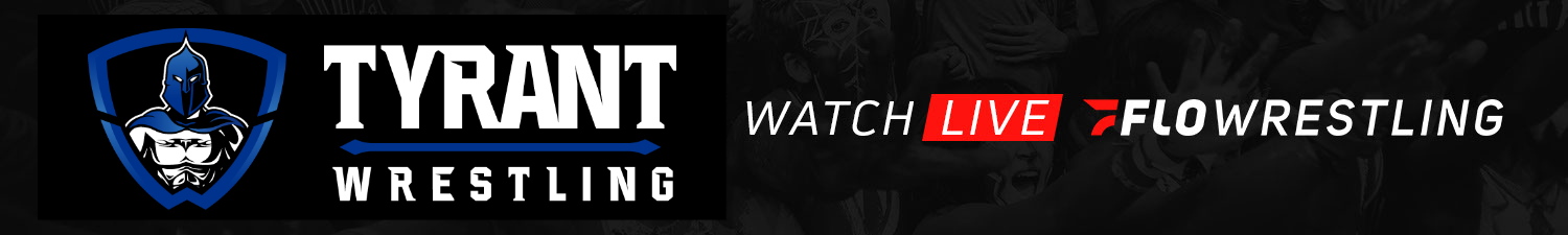 Banner and link to FloWrestling Tyrant tournament collection page